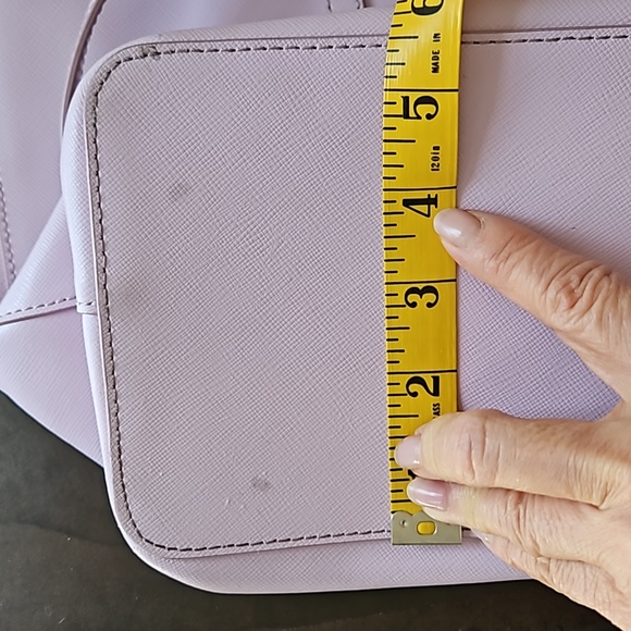 Ted Baker lilac tote bag with detachable purse and dustbag - Picture 7 of 12